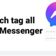 Cách tag all trên messenger
