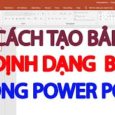 Tạo bảng trong powerpoint